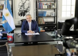 Alberto Fernandez en Coloquio de IDEA 2020